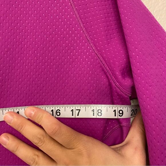 Nike Golf hot neon Pink Polka Dot Tour Performance Therma-Fit Jacket Full Zip M - Picture 13 of 13